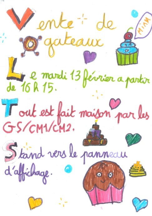 vente de gâteau attignat 2026