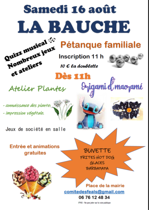 fête la bauche 2025