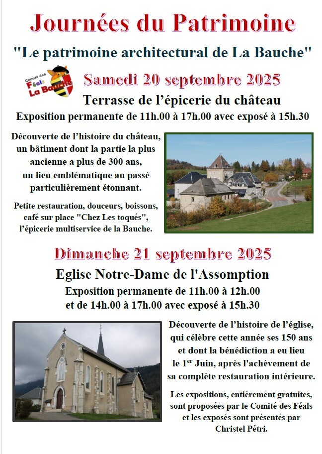 journée du patrimoine 2025