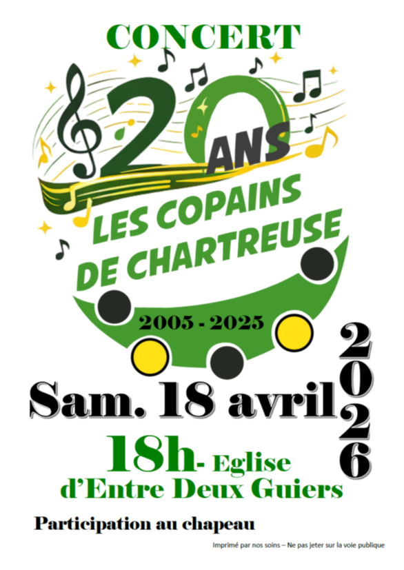 les copains de chartreuse 04.2026