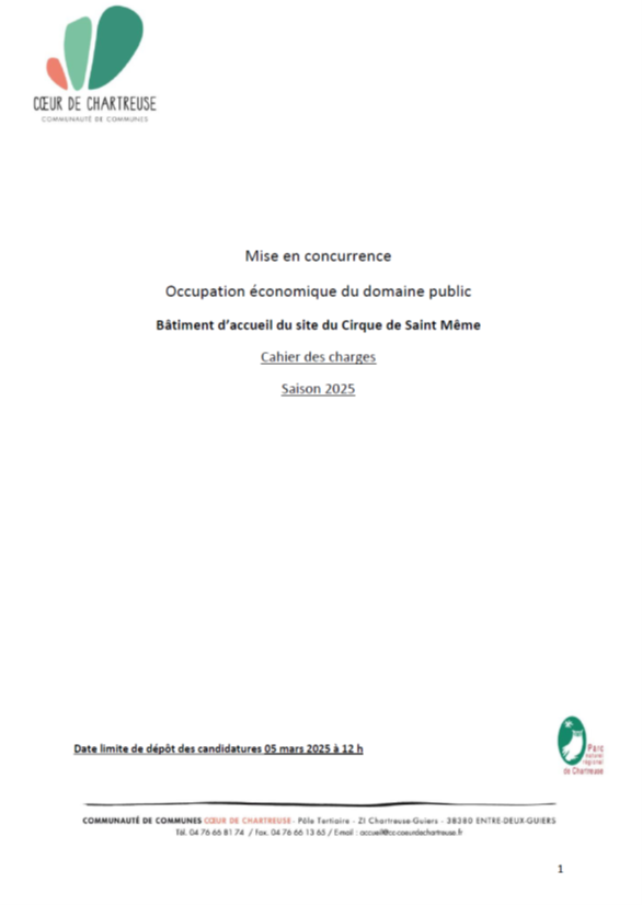 mise en concurrence 2025 4c 