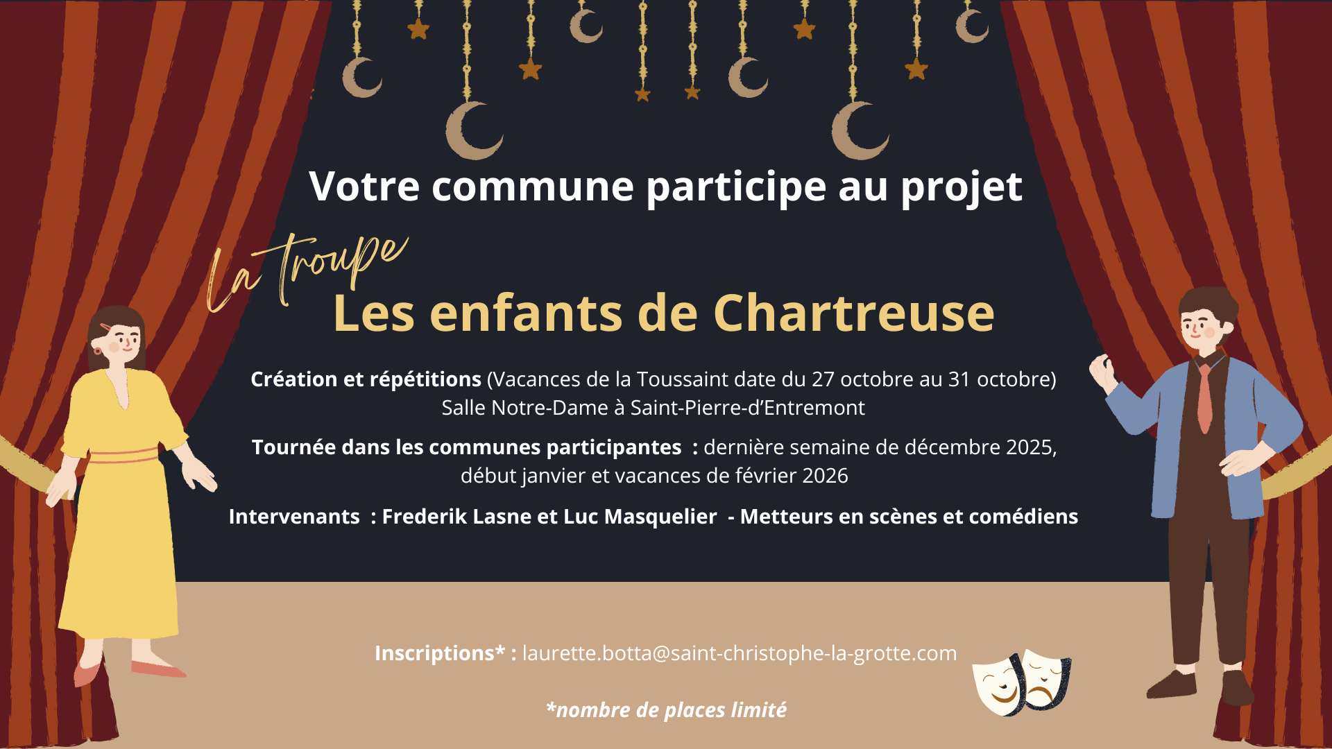 recrutement enfants 2025