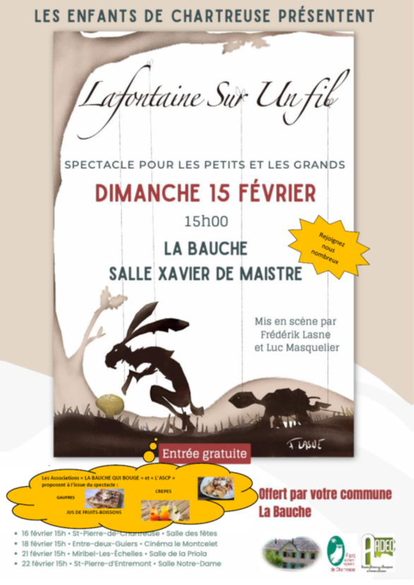 SPECTACLE FEVRIER 2026