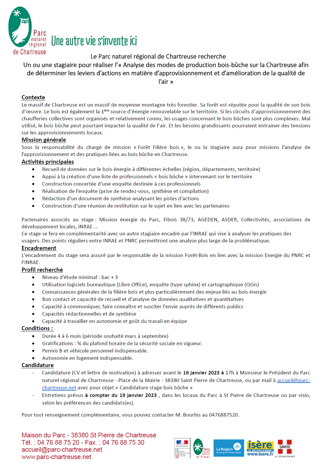 stage parc 2023